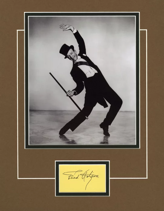 Fred Astaire autograph