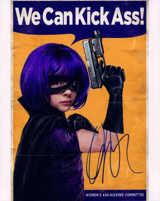 Chloe Moretz autograph