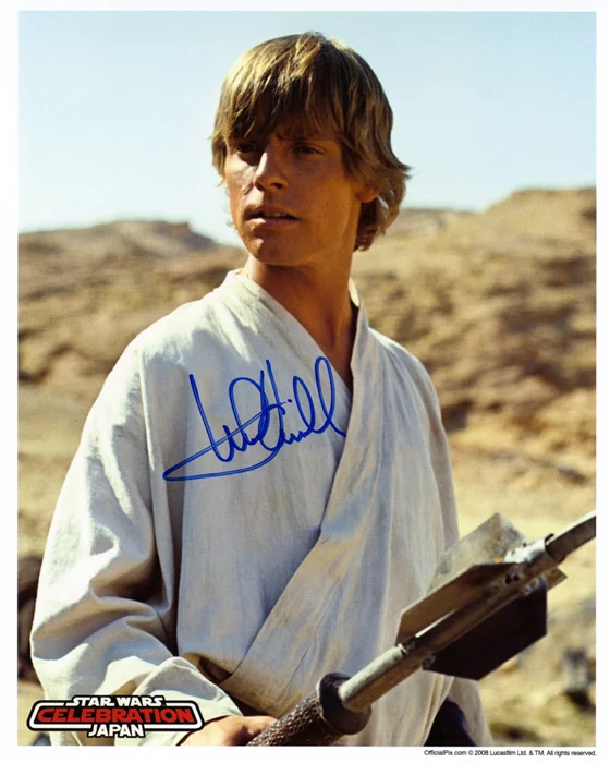 Mark Hamill autograph