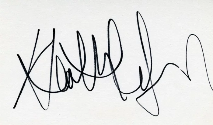Heath Ledger autograph
