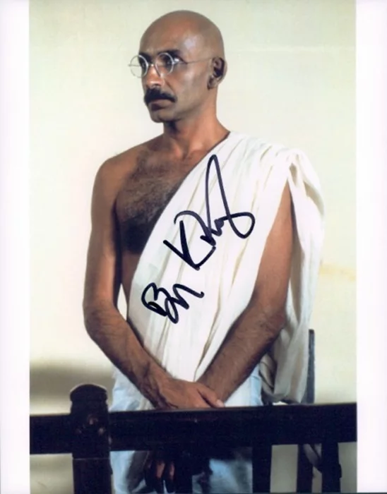 Ben Kingsley autograph