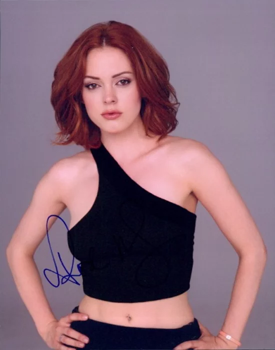 Rose McGowan autograph