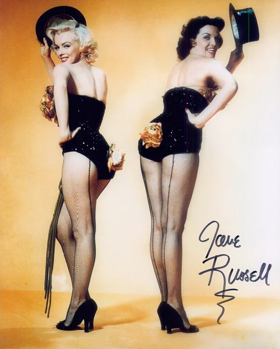 Jane Russell autograph