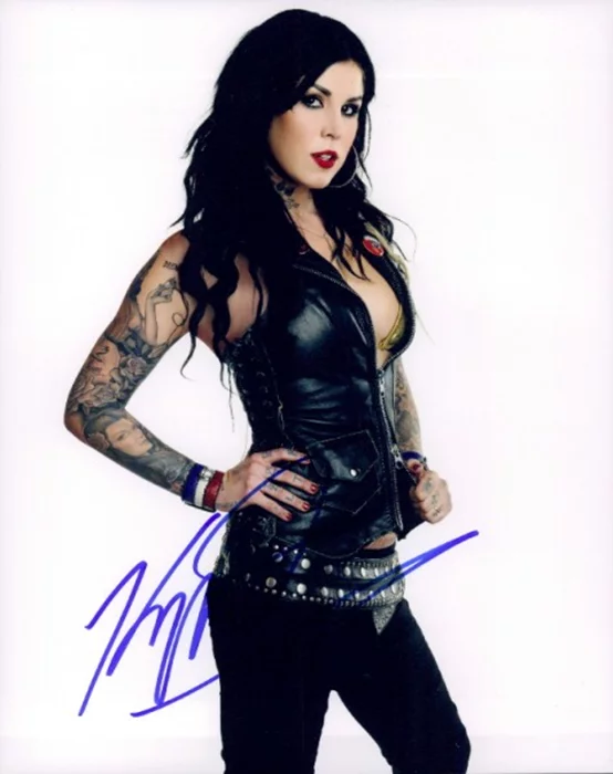 Kat von D autograph