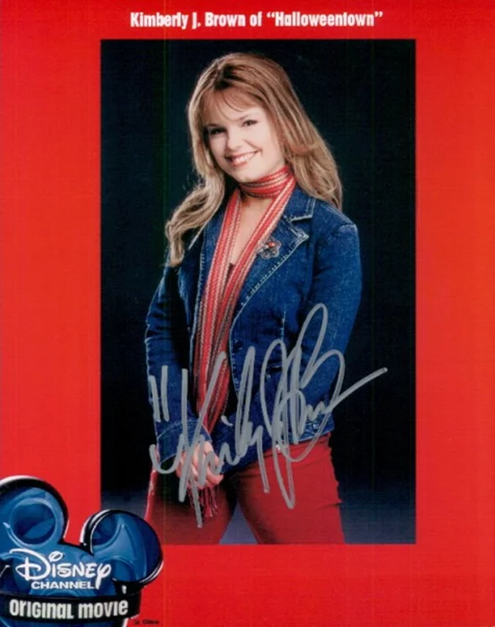 Kimberly J. Brown autograph