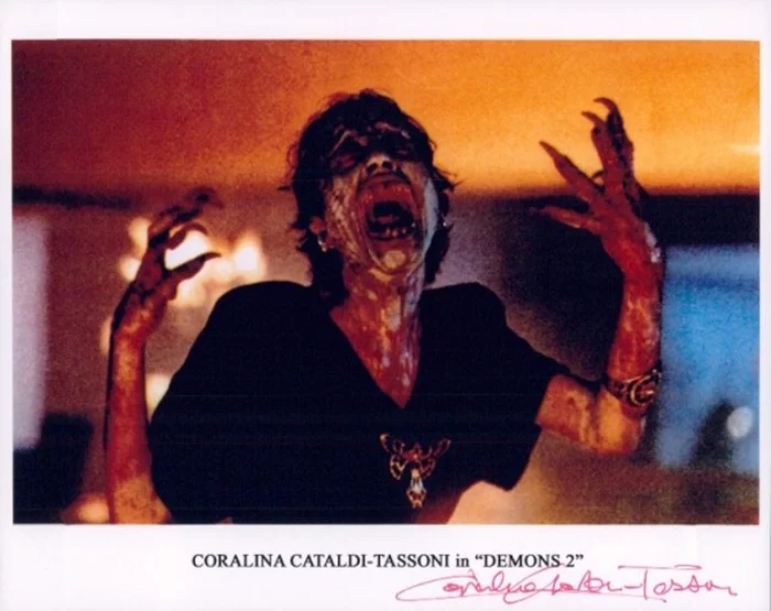 Coralina Cataldi-Tassoni autograph