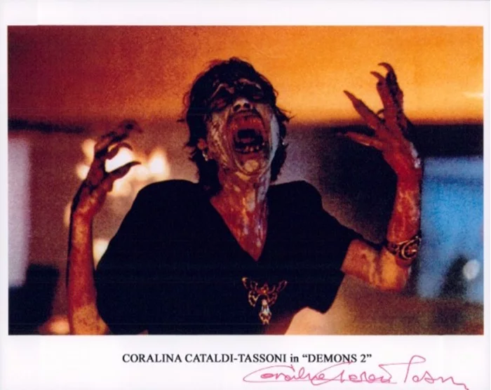 Coralina Cataldi-Tassoni autograph