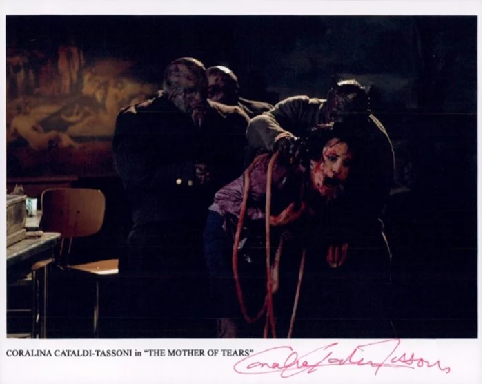 Coralina Cataldi-Tassoni autograph