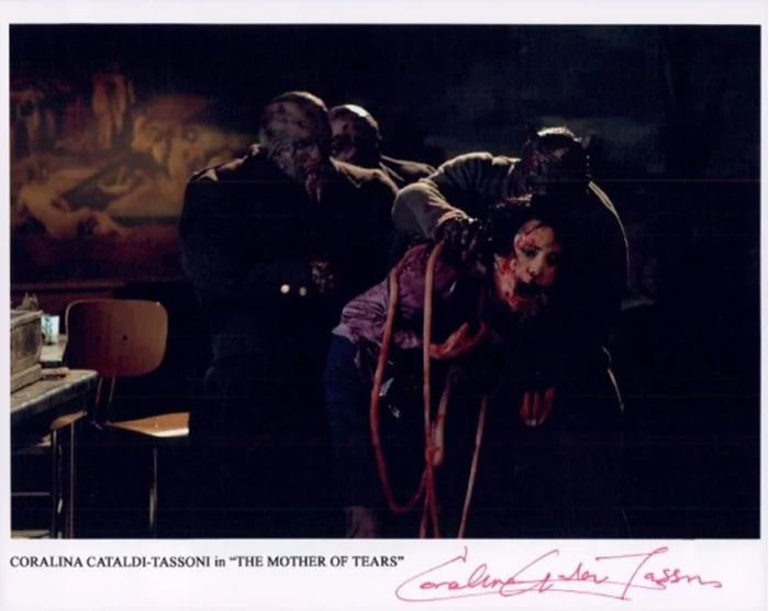 Coralina Cataldi-Tassoni autograph