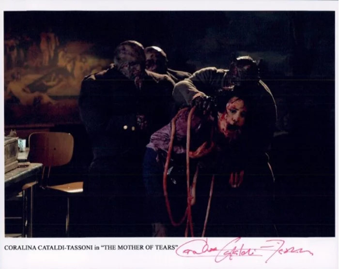 Coralina Cataldi-Tassoni autograph