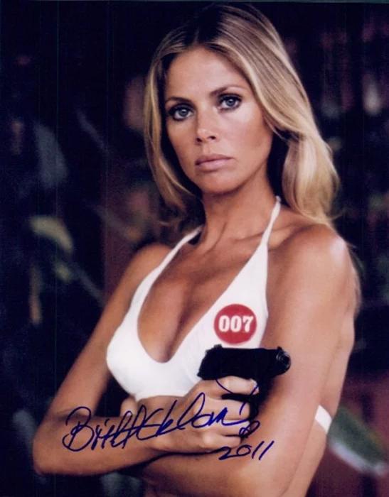 Britt Ekland autograph