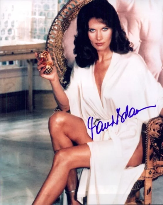 Maud Adams autograph