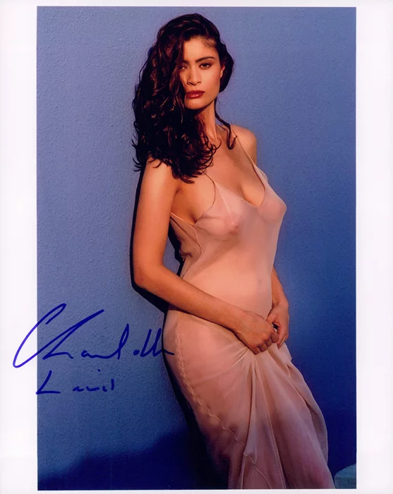 Charlotte Lewis autograph