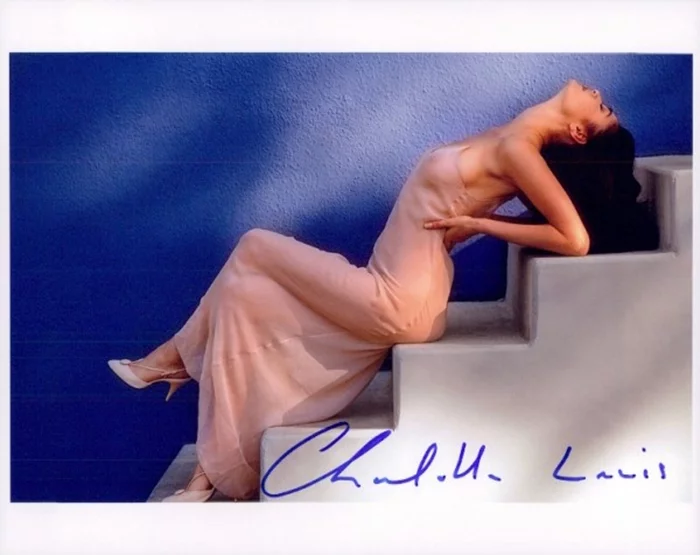 Charlotte Lewis autograph