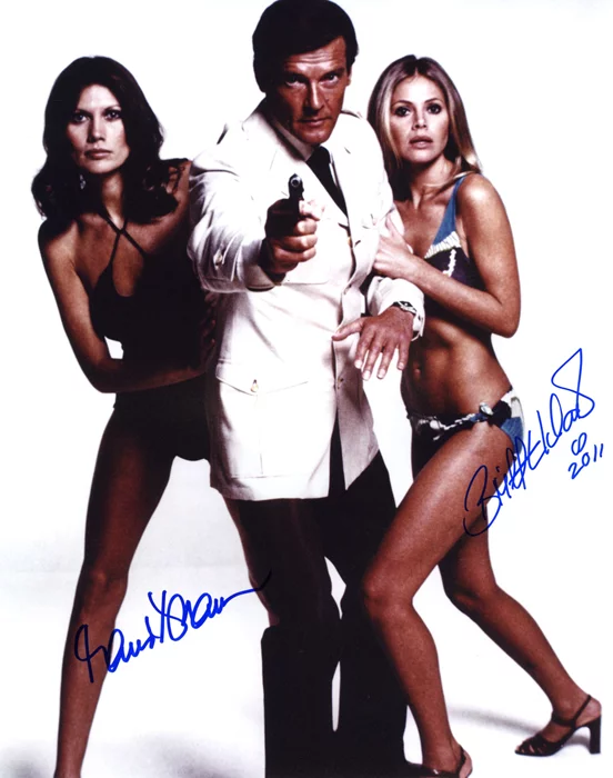 The Man With the Golden Gun autograph