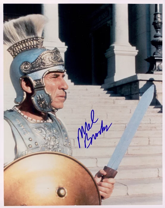 Mel Brooks autograph