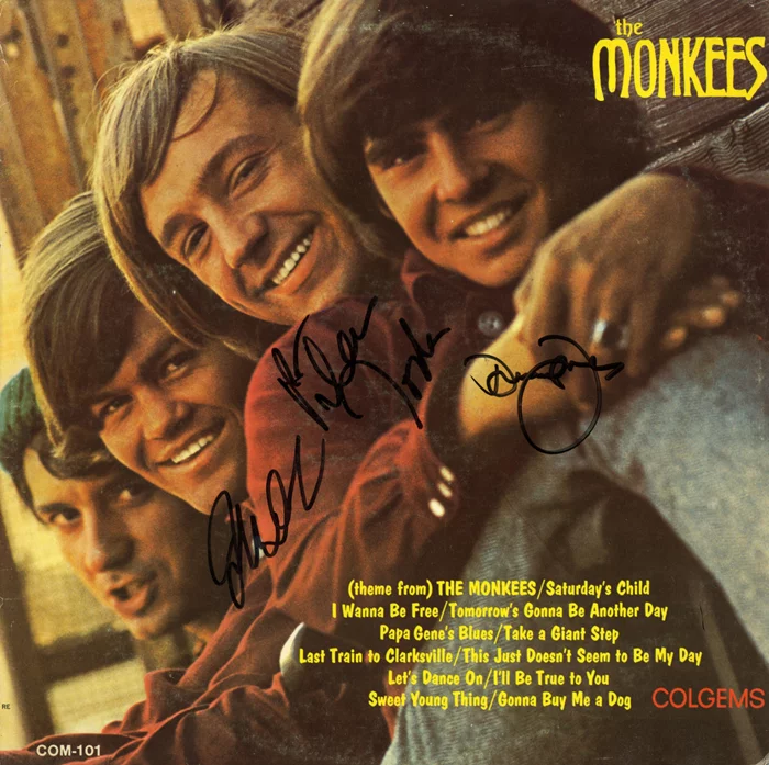The Monkees autograph
