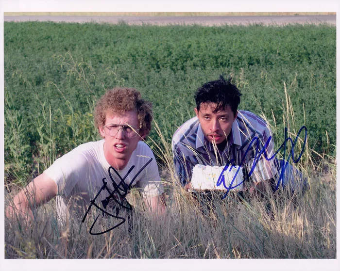 Napoleon Dynamite autograph