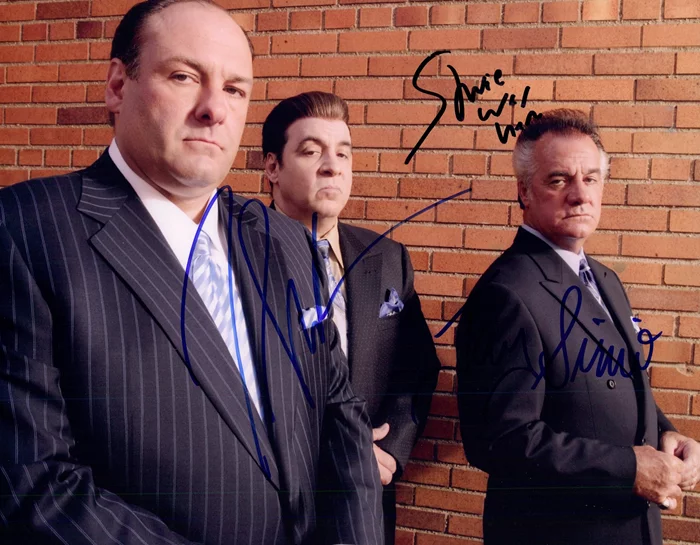 The Sopranos autograph