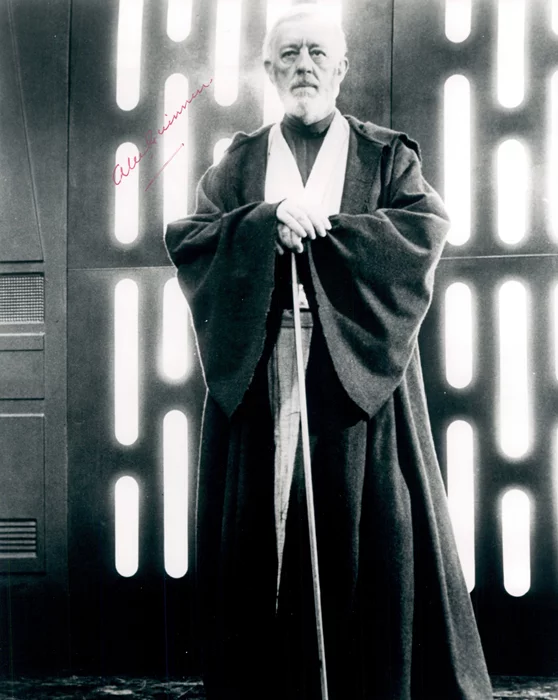 Alec Guinness autograph