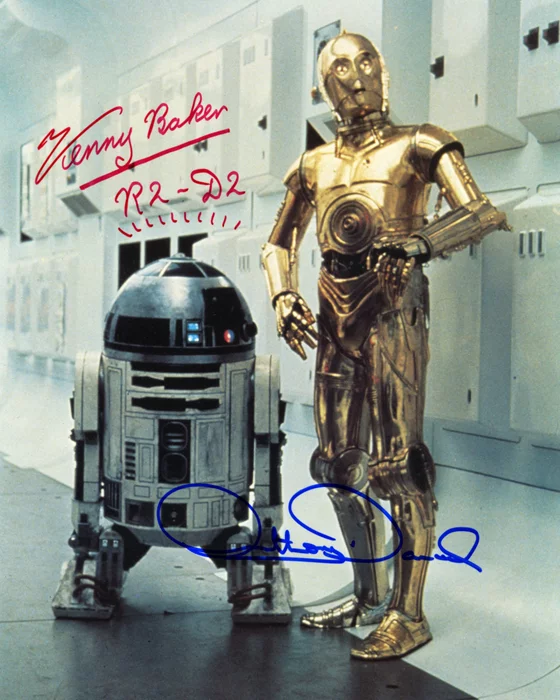 Star Wars Droids autograph