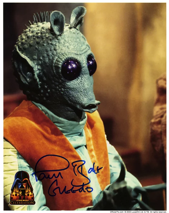 Paul Blake autograph