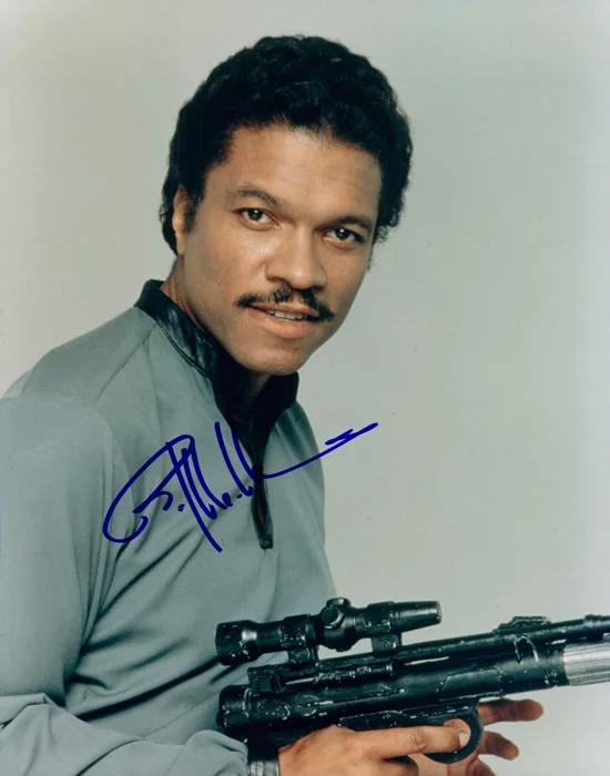 Billy Dee Williams autograph