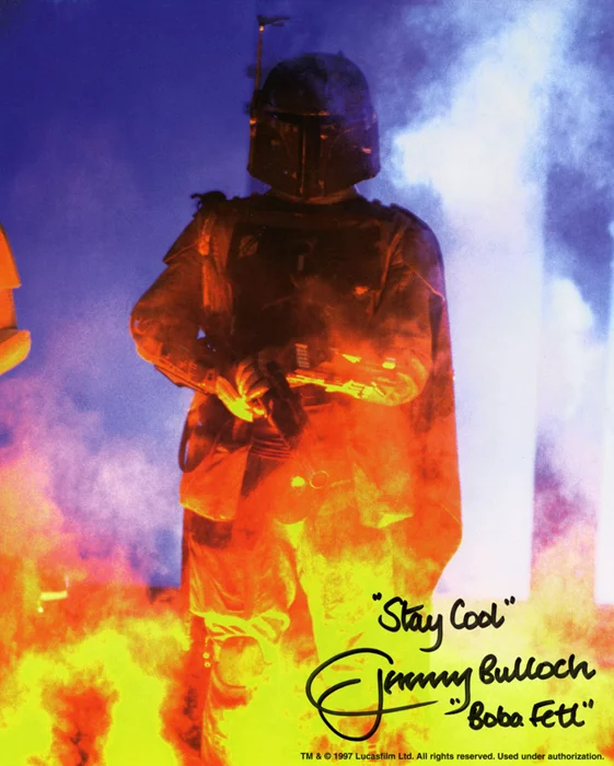 Jeremy Bulloch autograph
