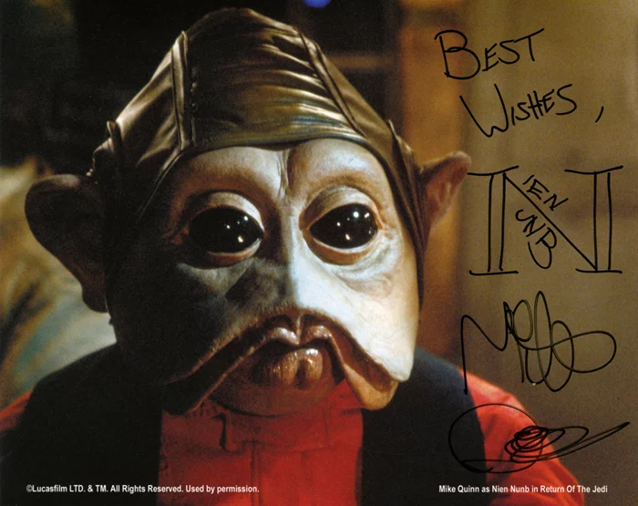Mike Quinn autograph