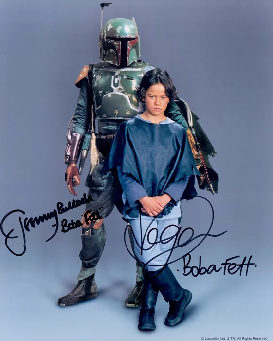 Boba Fett autograph