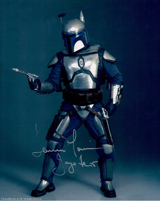 Temuera Morrison autograph