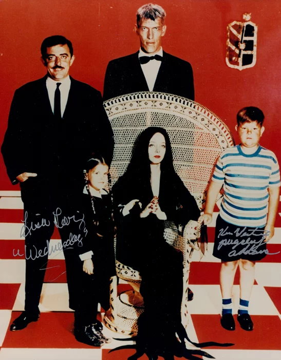 The Addams Family autograph