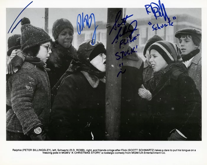 A Christmas Story autograph