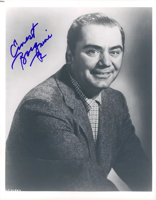 Ernest Borgnine autograph