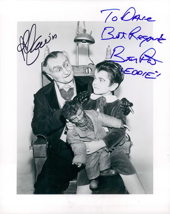 The Munsters autograph