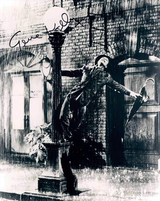 Gene Kelly autograph