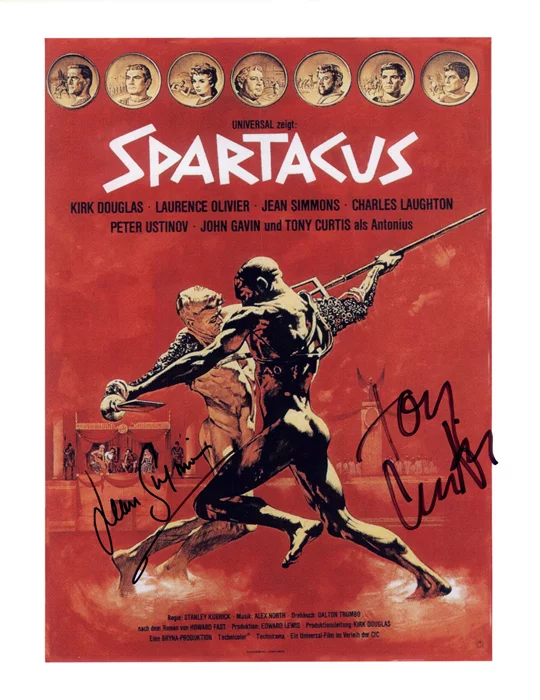 Spartacus autograph