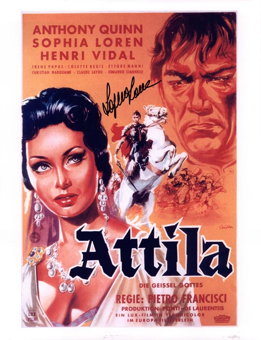 Attila autograph