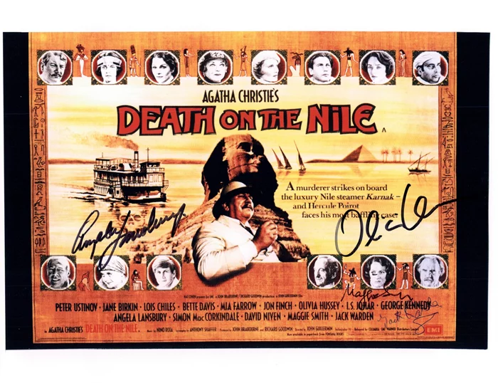 Death On The Nile autograph