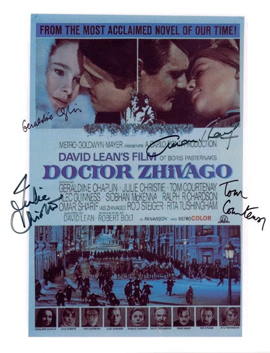 Doctor Zhivago autograph