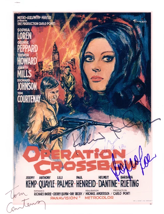 Operation Crossbow autograph