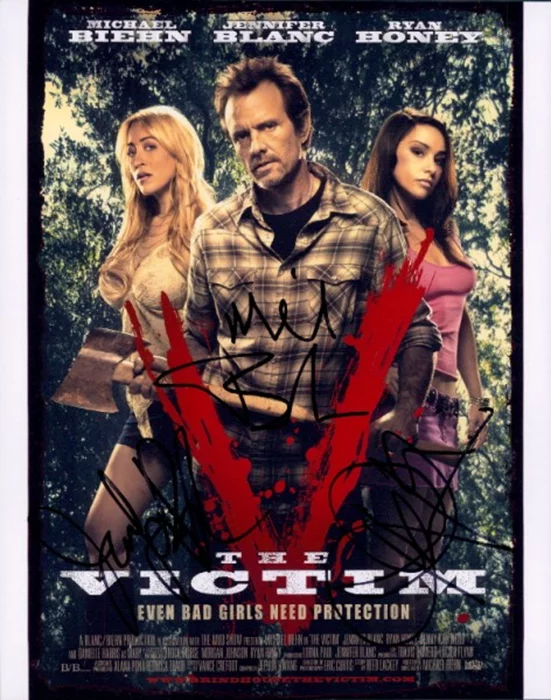 The Victim autograph