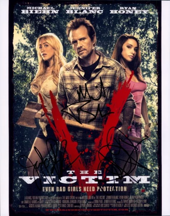 The Victim autograph