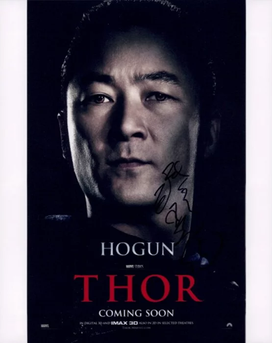 Tadanobu Asano autograph