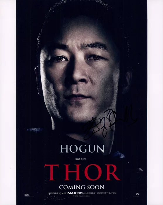 Tadanobu Asano autograph