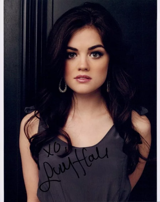 Lucy Hale autograph