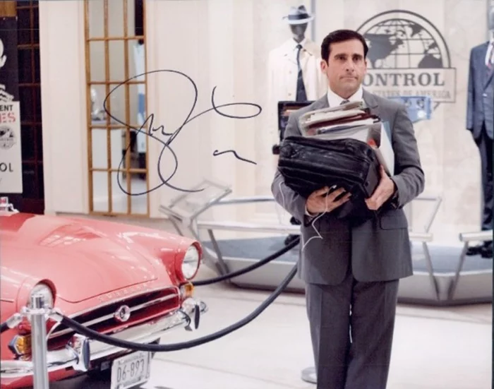 Steve Carell autograph
