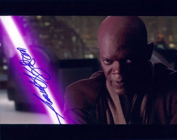 Samuel L. Jackson autograph