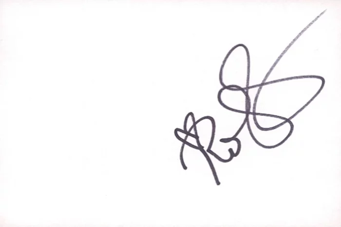 Rosa Blasi autograph