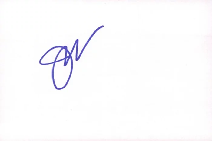 Justin Chambers autograph